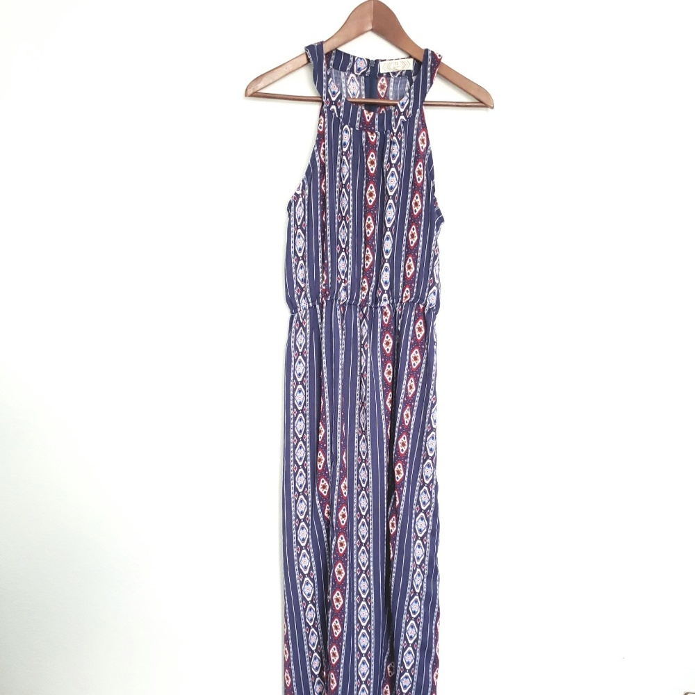 Pink Rose Maxi Dress Size Large
